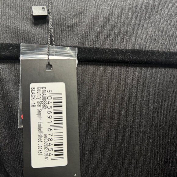 NWT NASTY GYAL COUNTRY STAR SEQUIN SHIRT SIZE US14 - Picture 6 of 6